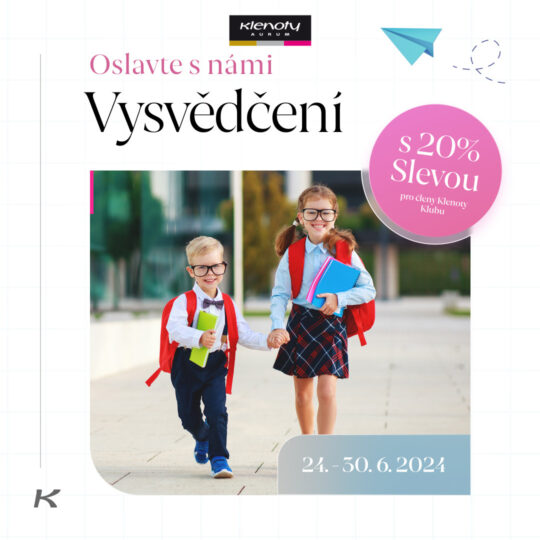 Oslavte s námi VYSVĚDČENÍ!