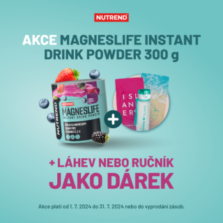 Akce Magneslife instant drink powder + dárek zdarma!💪