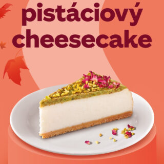 Pistáciový cheesecake🍰