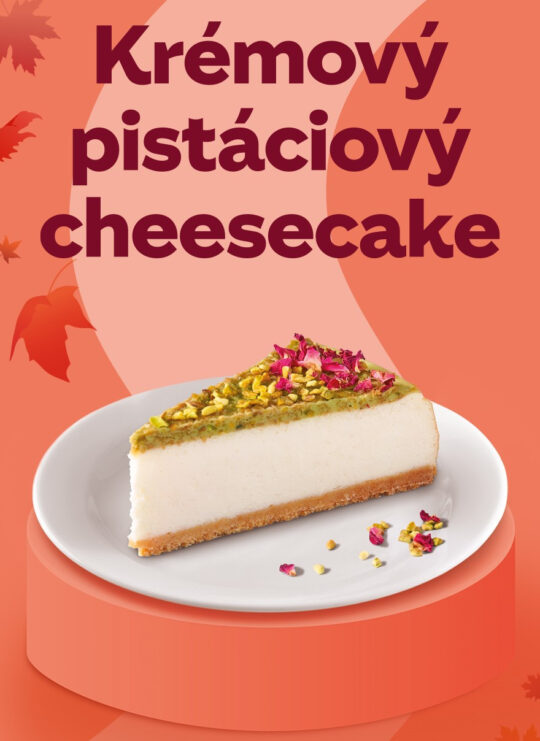 Pistáciový cheesecake🍰