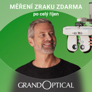 Měření zraku zdarma v GrandOptical!