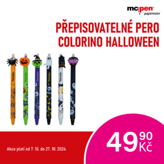 Přepisovatelné pero Colorino Halloween