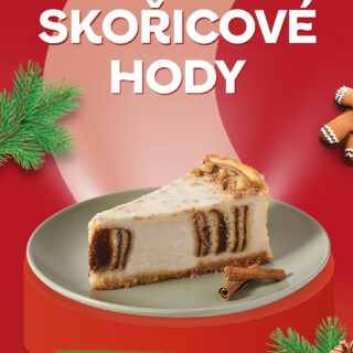 Vánoční skořicový cheesecake🍰