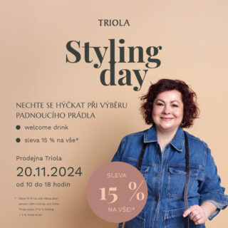 Přijďte si užít Triola Styling Day do prodejny Triola! ✨