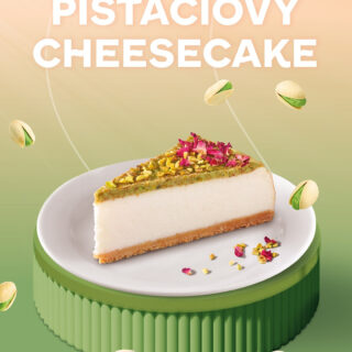 Pistáciový cheesecake🍰