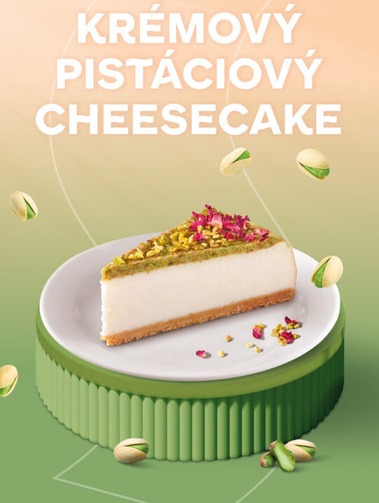 Pistáciový cheesecake🍰